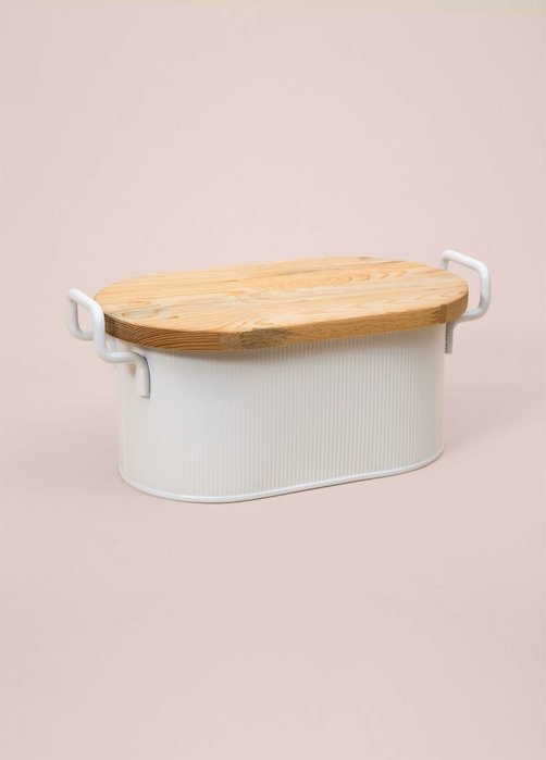 Hermia Panera Blanca de Galvanizado